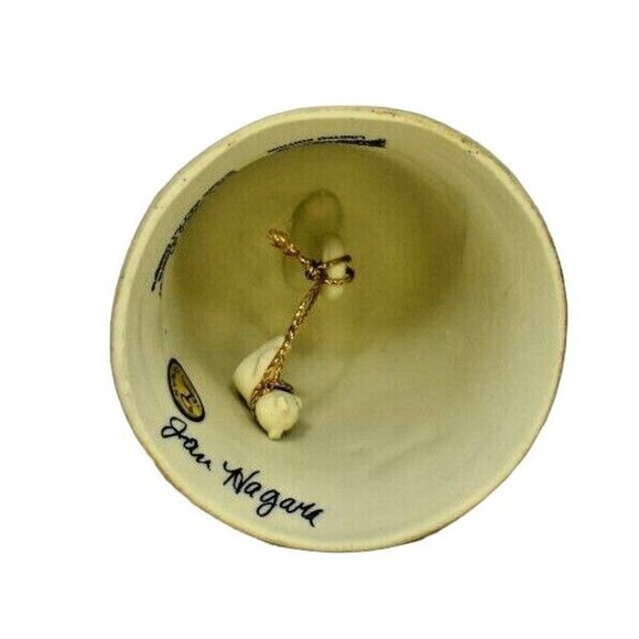 Jan Hagara Collectible Bell Lisa 2 yr. Limited Edition Autographed 1986 Royal Or - Picture 5 of 5